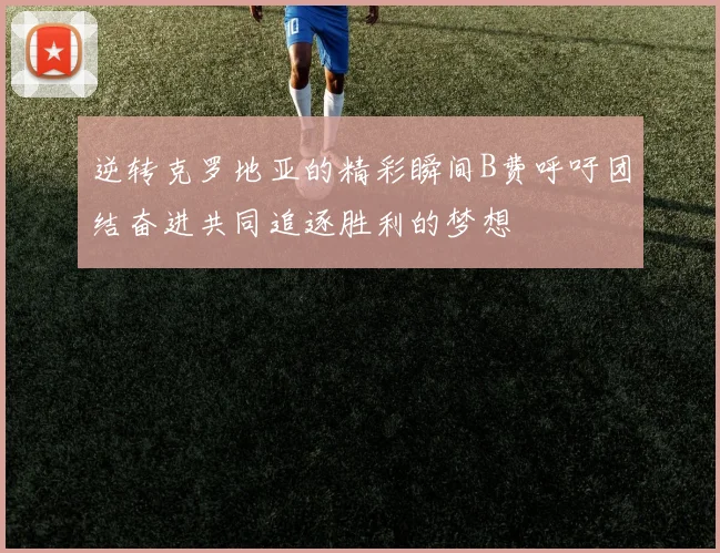 逆转克罗地亚的精彩瞬间B费呼吁团结奋进共同追逐胜利的梦想